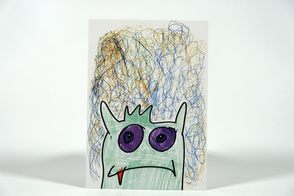 Postkarte "Monster"